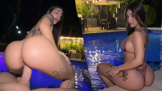 Me follan en la piscina del hotel! | Amateur en Córdoba